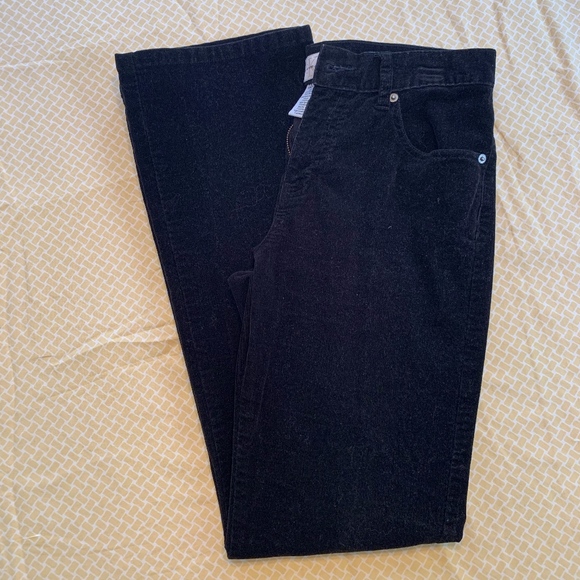 Calvin Klein Jeans Denim - Calvin Klein Corduroy Bootcut Black Jeans SZ 4
